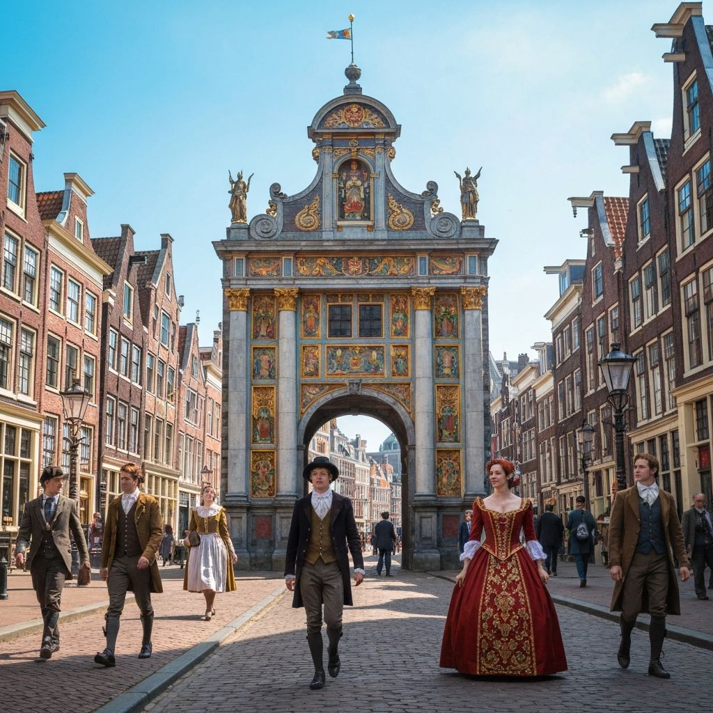 The five-metre city wall at Amsterdam's edge